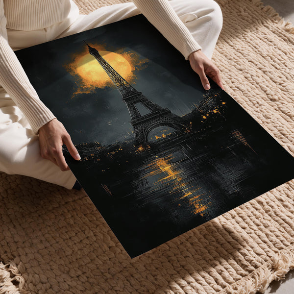 Parisian Moonlit Glow