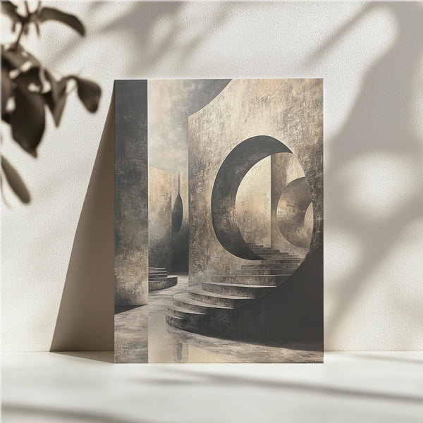 Abstract Staircase Ruins