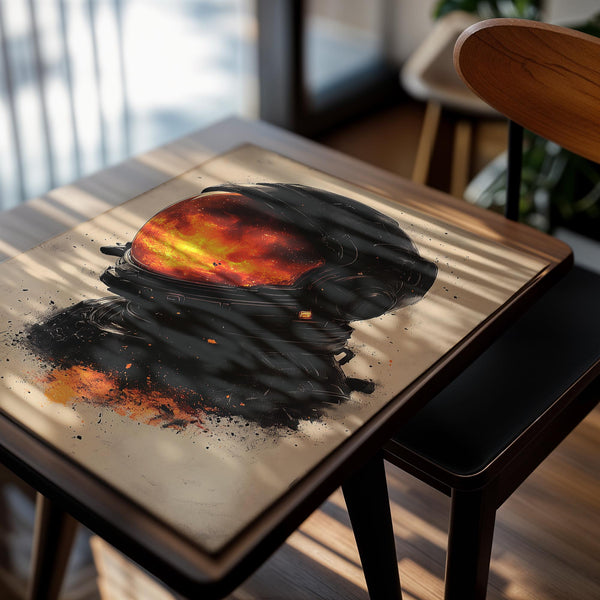 Cosmic Flame Astronaut