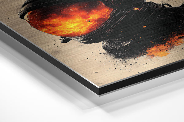 Cosmic Flame Astronaut