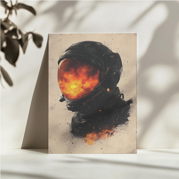 Cosmic Flame Astronaut