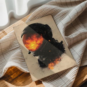 Cosmic Flame Astronaut