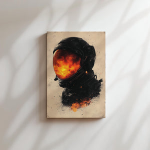 Cosmic Flame Astronaut