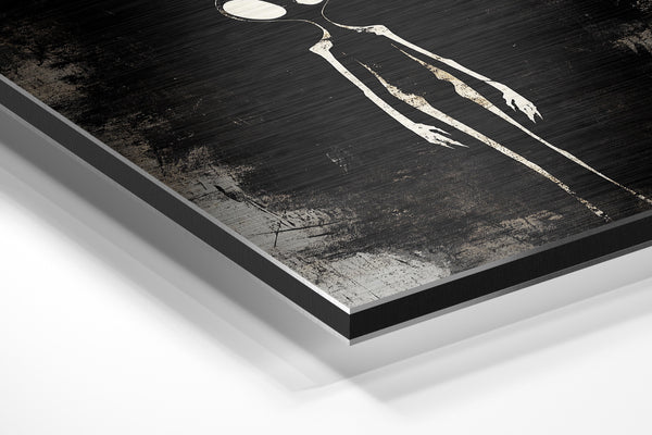 Eerie Alien Silhouette