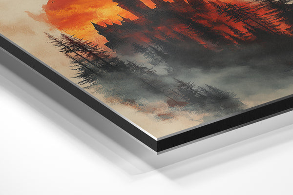 Gothic Castle Sunset