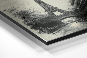 Eiffel Tower Moonlit