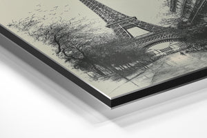 Eiffel Tower Moonlit