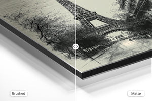 Eiffel Tower Moonlit