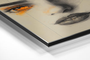 Golden Gaze Portrait