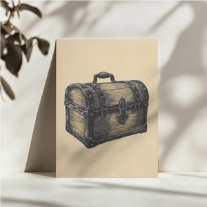 Antique Treasure Chest