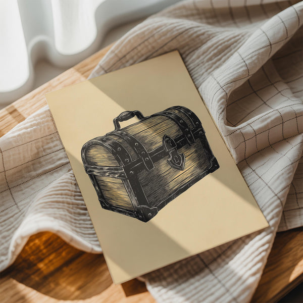 Antique Treasure Chest