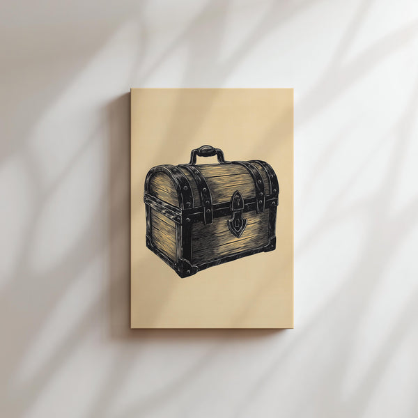 Antique Treasure Chest