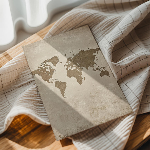 Vintage World Map