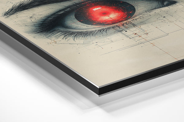 Cybernetic Red Eye