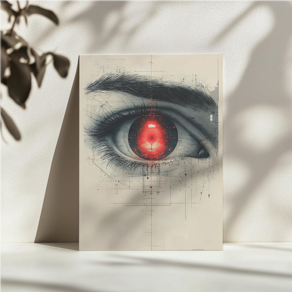 Cybernetic Red Eye