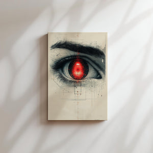 Cybernetic Red Eye
