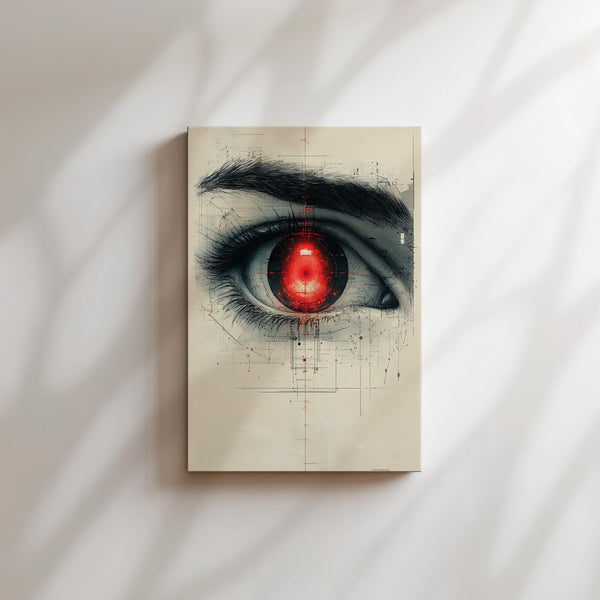 Cybernetic Red Eye