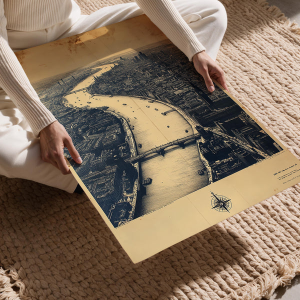 Vintage London River