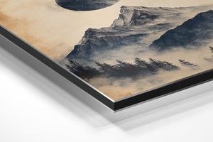 Lunar Eclipse Mountains