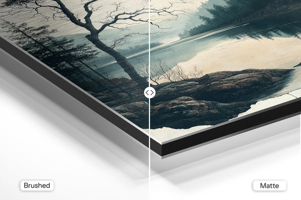 Misty Lake Tranquility