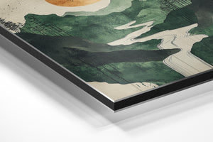 Sunlit Mountain Stream