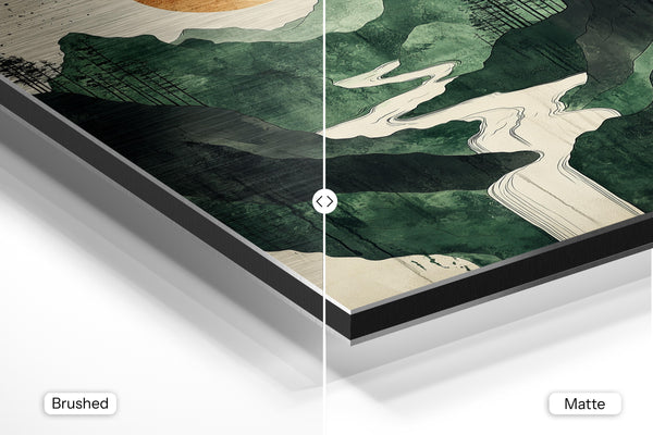 Sunlit Mountain Stream