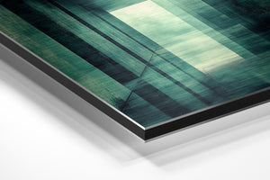 Modern Glass Hallway