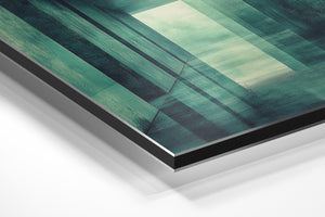 Modern Glass Hallway