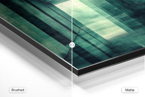 Modern Glass Hallway