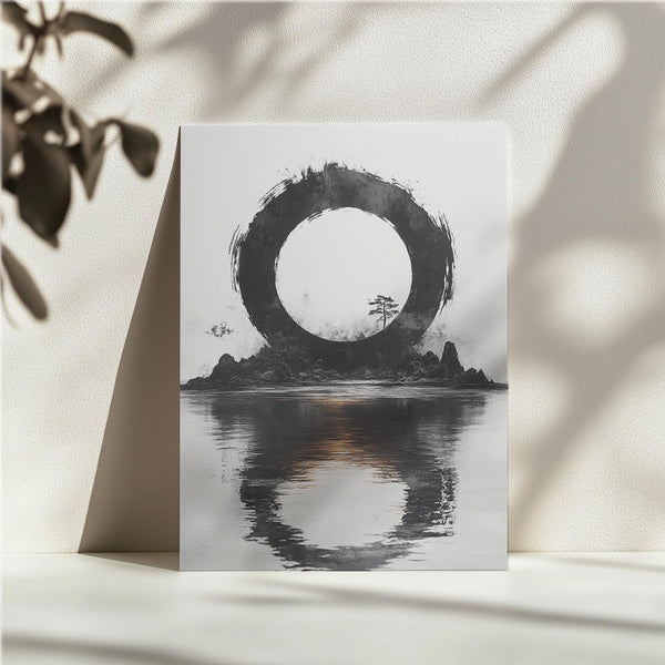 Zen Circle Reflection