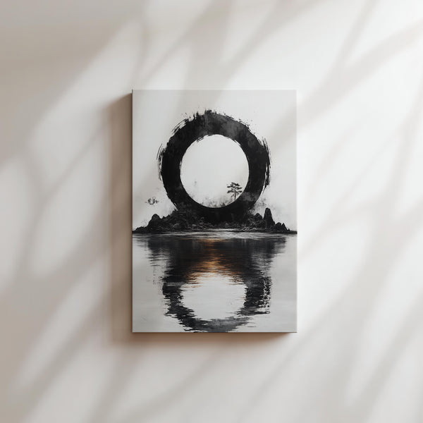 Zen Circle Reflection