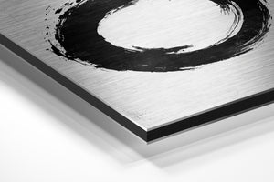 Abstract Enso Brushstroke