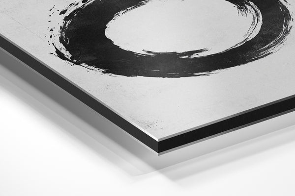 Abstract Enso Brushstroke