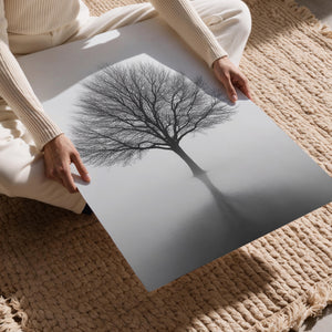 Solitary Tree in Mist