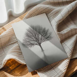 Solitary Tree in Mist