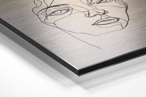 Minimal Line Portrait