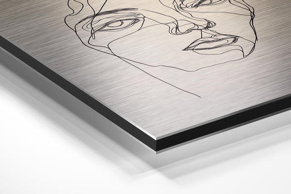 Minimal Line Portrait