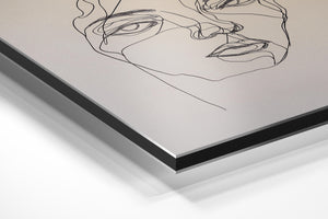 Minimal Line Portrait