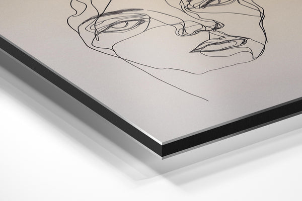 Minimal Line Portrait