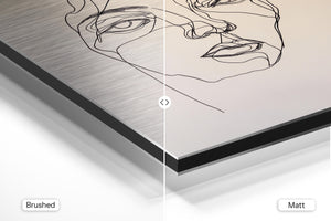 Minimal Line Portrait