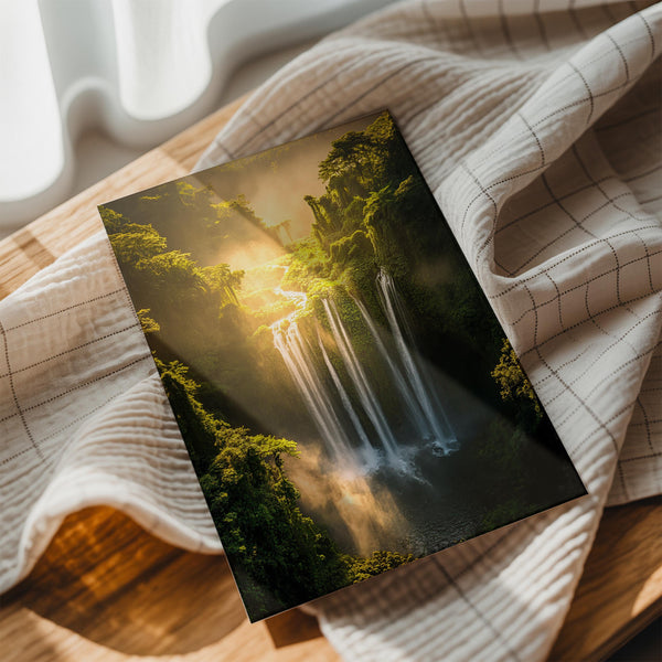 Majestic Waterfall Valley