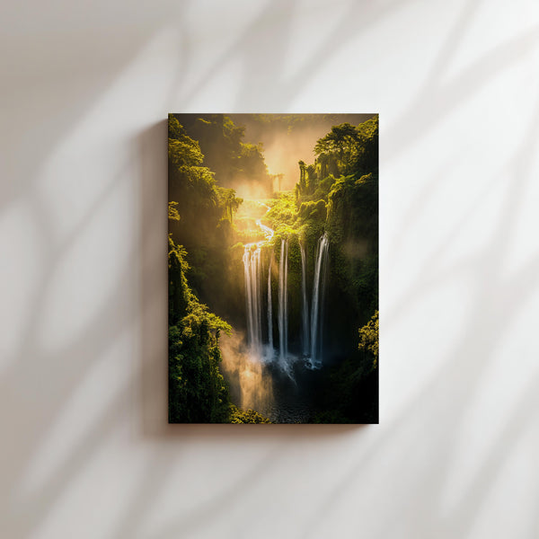 Majestic Waterfall Valley