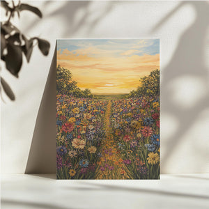 Sunset Wildflower Meadow