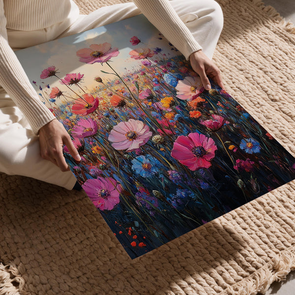 Vibrant Floral Artwork