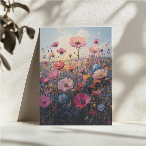 Vibrant Floral Artwork