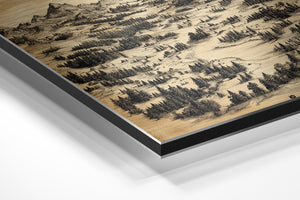 Evergreen Mountain Map