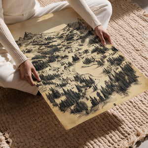 Evergreen Mountain Map