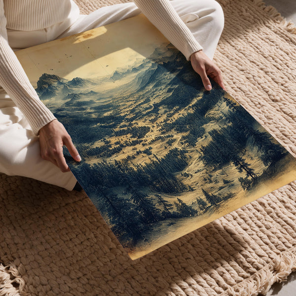 Timeless Mountain Panorama