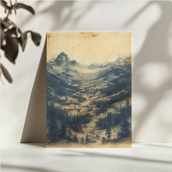 Timeless Mountain Panorama