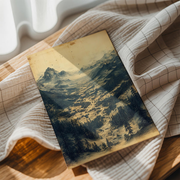 Timeless Mountain Panorama